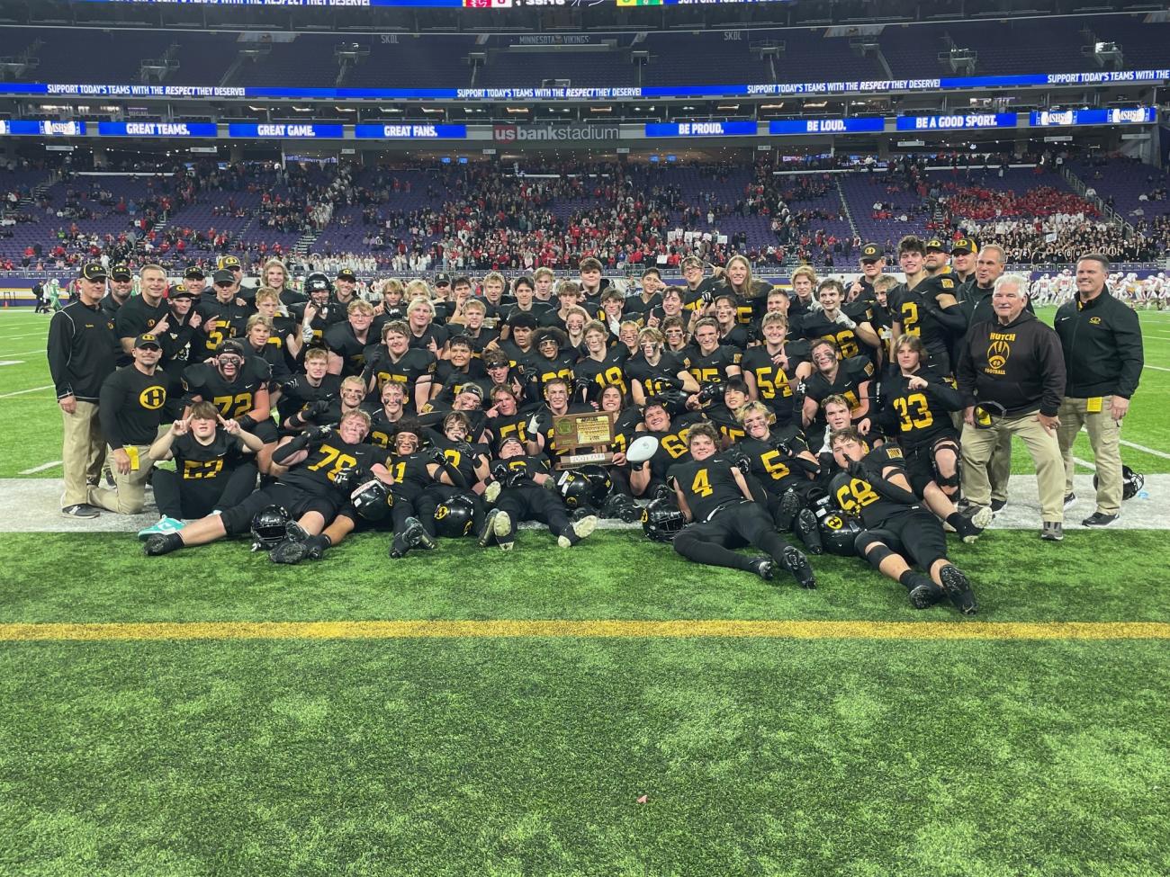 Class AAAA Prep Bowl Championship Hutchinson 14, Rocori 6 News MSHSL